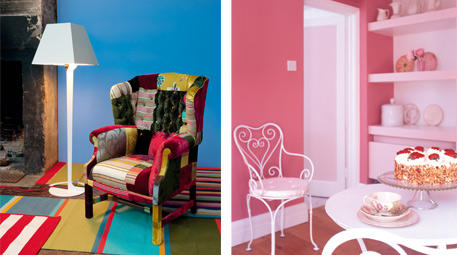 koltuk tasarımı ve renkli odalar 
