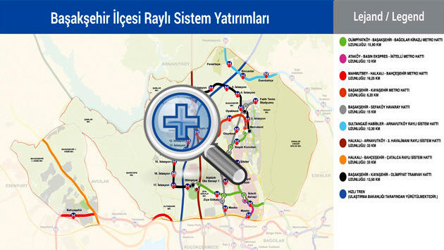 başakşehir metro haritası