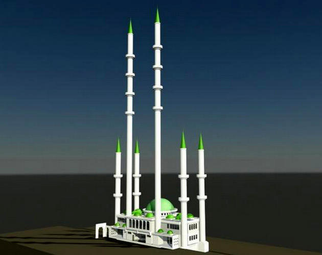 Sırbistan'a yapılacak Avrupa'nın en uzun minareli camisi 