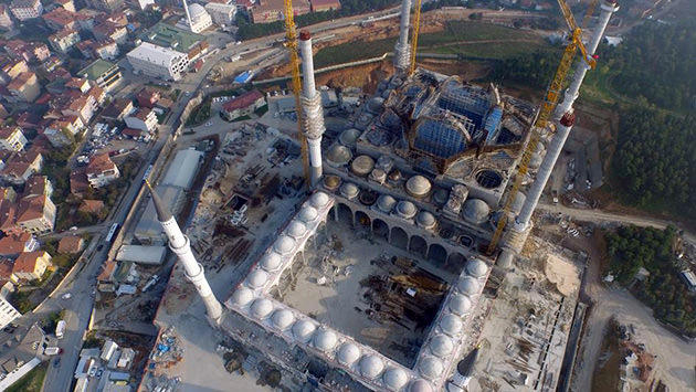 Çamlıca Camii son fotoğraflar