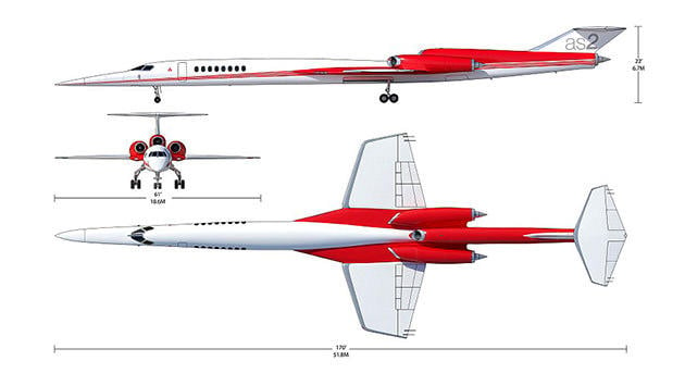 aerion AS2, CONCORDE,  ‘Concorde’un oğlu’ 