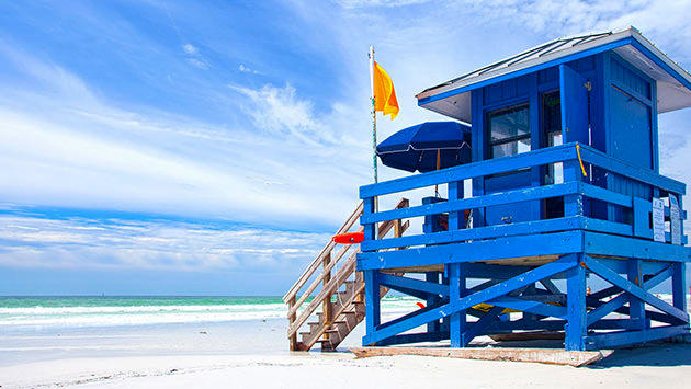 Siesta Key Public Beach-Florida, ABD