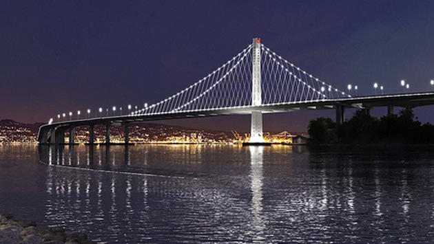ABD'deki Körfez Köprüsü Doğu Bölümü