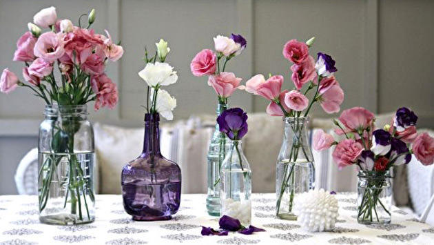 Masada duran çiçekler