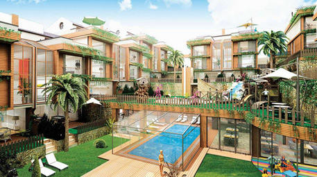 Optimum Doğa site içi görünümü