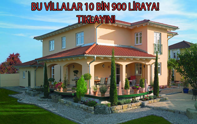 prefabrik villa ev fiyatları 2015