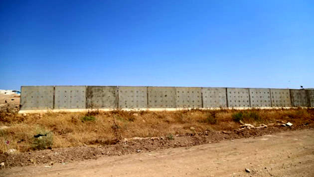 suriye sınırına duvar