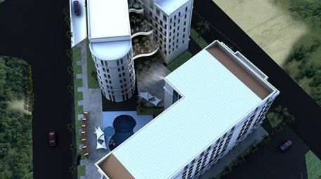 time tower residence vaziyet planı