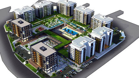 turkuaz plus yukarıdan görünüm