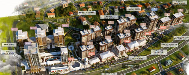 piyalepaşa istanbul yerleşim planı