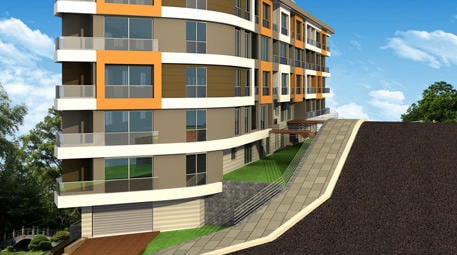 yol kenarında yer alan blok