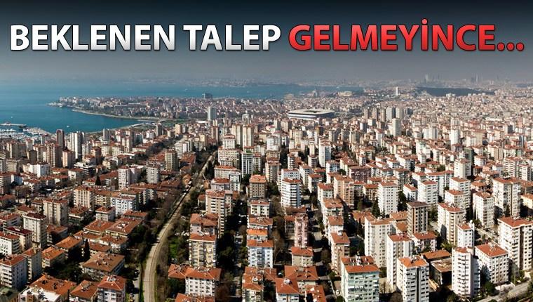 Konut stoğu arttı, fiyatlar düşüşe geçti!