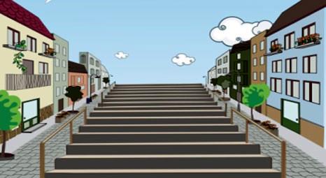 Merdivenli sokakların tasarımına rekor başvuru! 