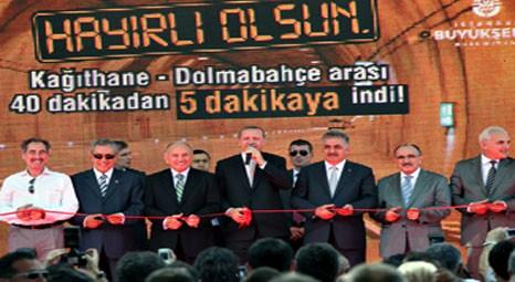 Dolmabahçe-Bomonti Tüneli açıldı