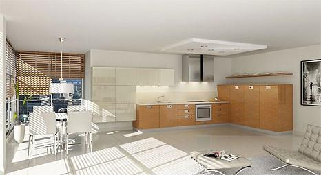 Kale Mutfak Mobilyaları’ndan şık bir kombinasyon