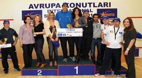 Avrupa Konutları Türkiye’de İlk Uluslararası Squash Turnuvası’na ev sahipliği yaptı