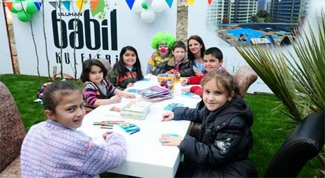 Babil Kuleleri Çocuk Şenliği'nde minikler gün boyu eğlendi