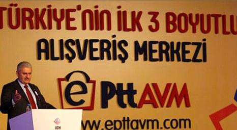 e-PTT AVM hizmete açıldı!