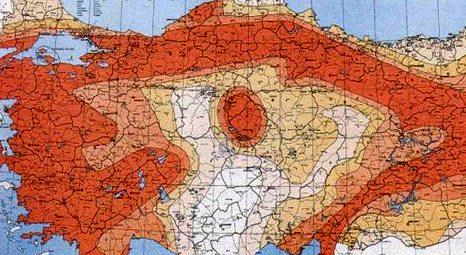 Türkiye fay haritası açıklandı!