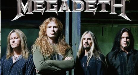 Küçükçiftlikpark'ta Megadeth rüzgarı esti!