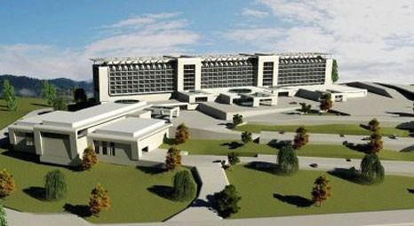 Afyon'da Fuar Termal Otel Sağlık Turizm Kongre Merkezi'nin yapımına devam ediliyor! 