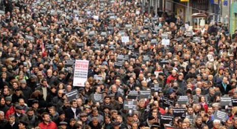 TMMOB ve Taksim Dayanışma Grubu'ndan yayalaştırma protestosu!