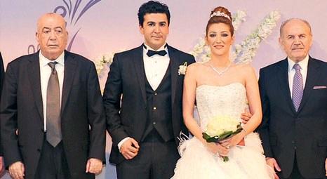 Halis Toprak’ın oğlu Ahmet Toprak, Burcu Akdarı ile Çırağan Sarayı’nda evlendi!