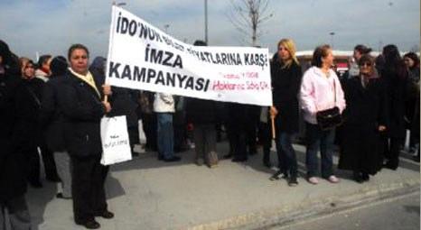 Bursa ve Yalova'da İDO'ya karşı imza kampanyası başlatıldı!