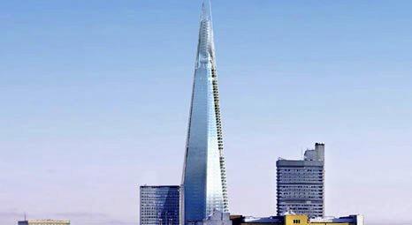 Avrupa'nın en yüksek binası  London Bridge Shard açıldı!