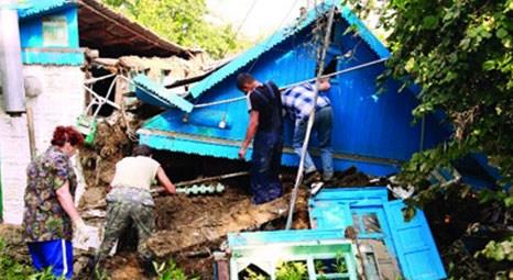 Rusya Krasnodar Bölgesi'ndeki selde 5 bin ev yok oldu!