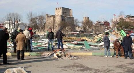 Marmara Üniversitesi Anadolu Hisarı Spor Kulübü’nü yıkıp otopark yaptı!