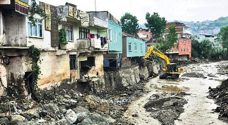 Samsun Canik Yılanlıdere’deki evlerin yıkımı başladı!