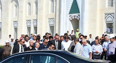 Recep Tayyip Erdoğan, Ali Ağaoğlu’yla Ataşehir Mimar Sinan Camisi’ni gezdi!