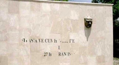 Sivas'taki İlk Adım Anıtı tahrip edildi!