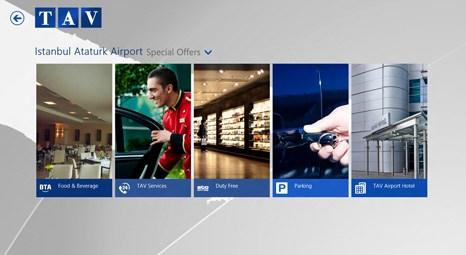 TAV Airports Windows 8 uygulamasını müşterilerin hizmetine sunuldu!