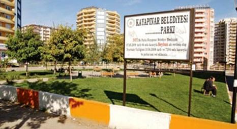 Diyarbakır'da 19 parkın kürtçe isimleri iptal edildi!