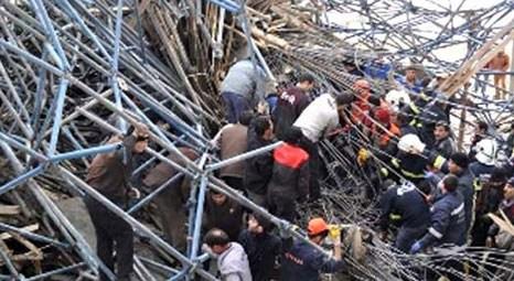 Ankara Ulucanlar'daki inşaat kazasında güvenlik ihmali iddası!