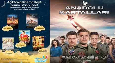 Forum İstanbul AVM, Anadolu Kartalları’nı açık hava sinemasında izletecek!