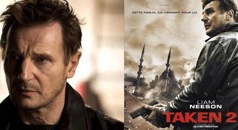 Liam Neeson'ın oynadığı Taken 2'nin afişinde Beyazıt Camisi kullanıldı!