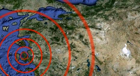 Ege Denizi'nde 4.6 büyüklüğünde deprem meydana geldi!