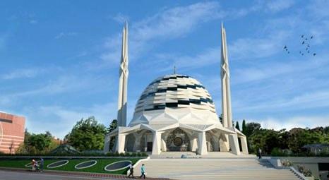 Marmara İlahiyat Camisi'nin mimari detayları netlik kazanıyor!
