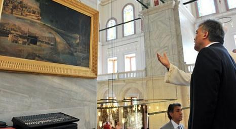 Abdullah Gül, Fatih Camisi’ndeki 150 yıllık Kâbe resmini Çankaya Köşkü’nde restore ettirecek!