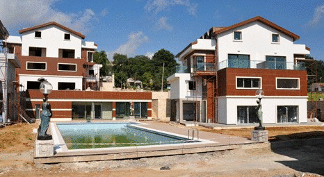 Zeytindalı Konakları Zekeriyaköy'de 550 bin dolara bahçe katı!