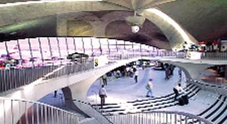 New York JFK Havalimanı’nda Burdur Bej taşı kullanıldı!