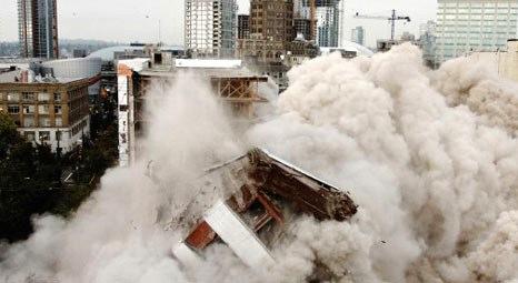 Kentsel dönüşümde 15 katlı ve daha üzeri binalar dinamitle patlatılacak!