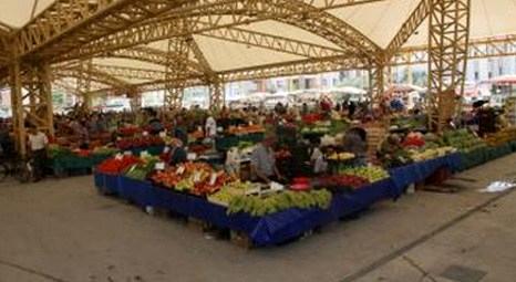 Akhisar’daki Kapalı Cuma Pazar'ında satıcılar yerini aldı!
