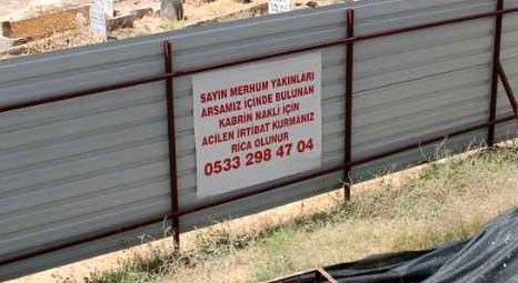 Adana Çukurova Belediyesi, mezarlıkta inşaat izni verdi mi?