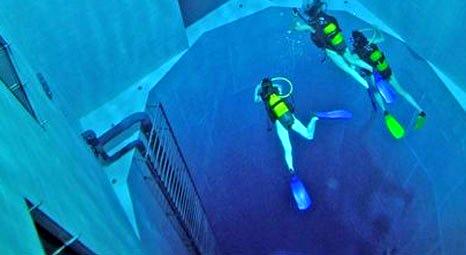 Belçika Brüksel’deki Nemo 33 isimli havuzun derinliği 34.5 metre!