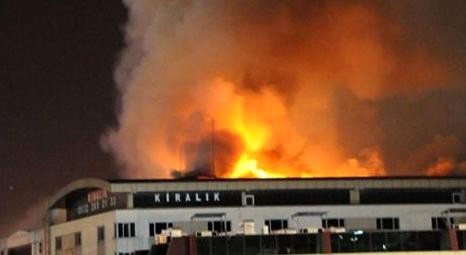 İstanbul Bahçelievler’deki Cebeci Triko Fabrikası’nda yangın çıktı!