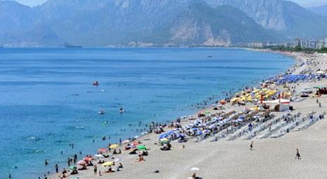 Antalya sahilleri, Bayram tatilinde doldu!